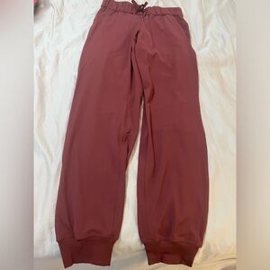 Lululemon Women’s Full Length Joggers - size 2, burgundy